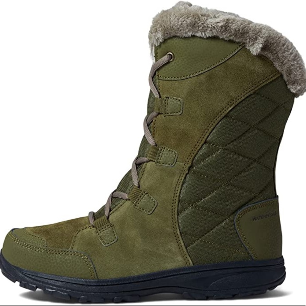 New Womens Columbia Omni Grip Snow Ski Boots 100% Leather Waterproof Ant… - Picture 1 of 1